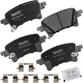 Bendix Priority1 CFC2233 Ceramic Rear Brake Pads for Jeep - Quiet