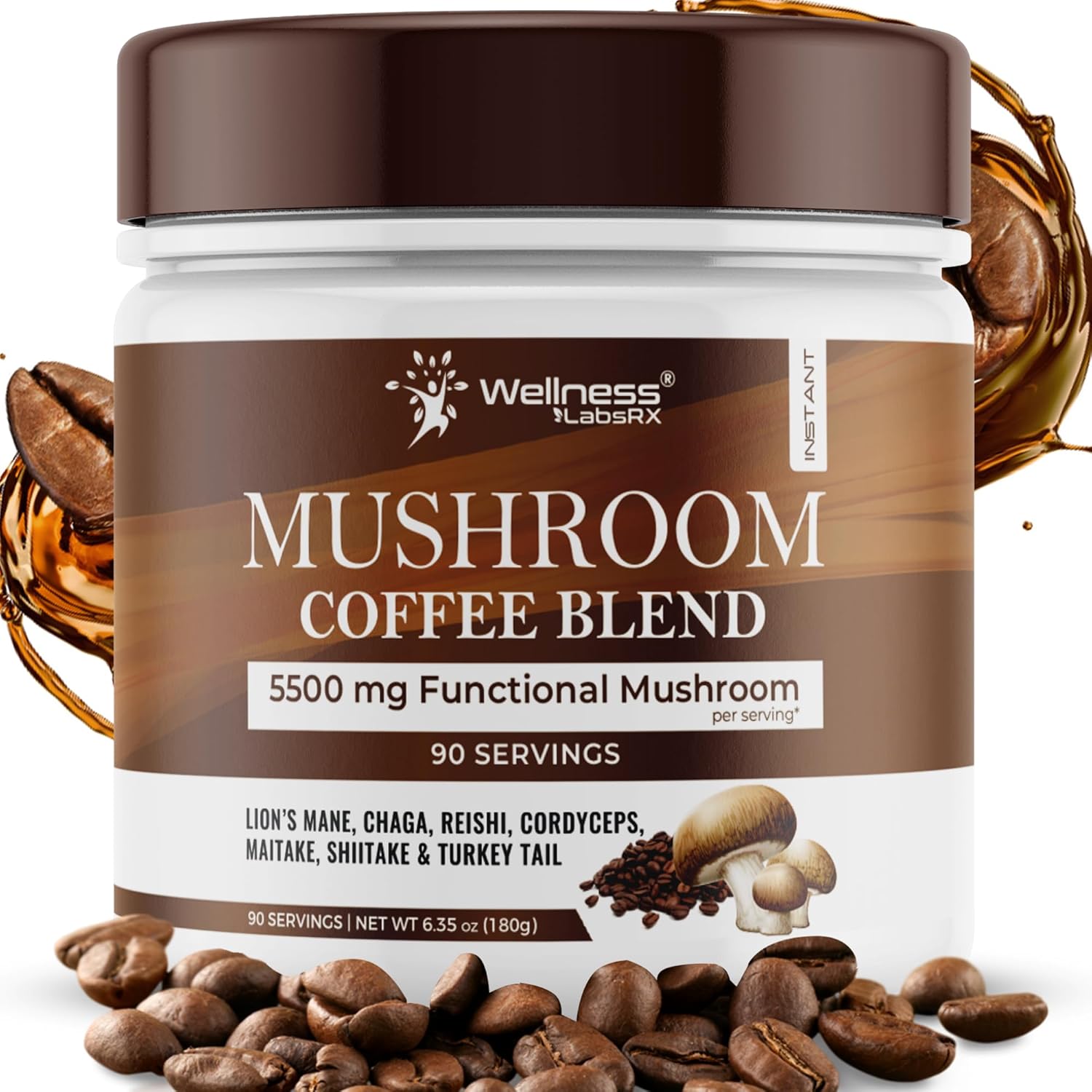 Organic Mushroom Keto Coffee Blend