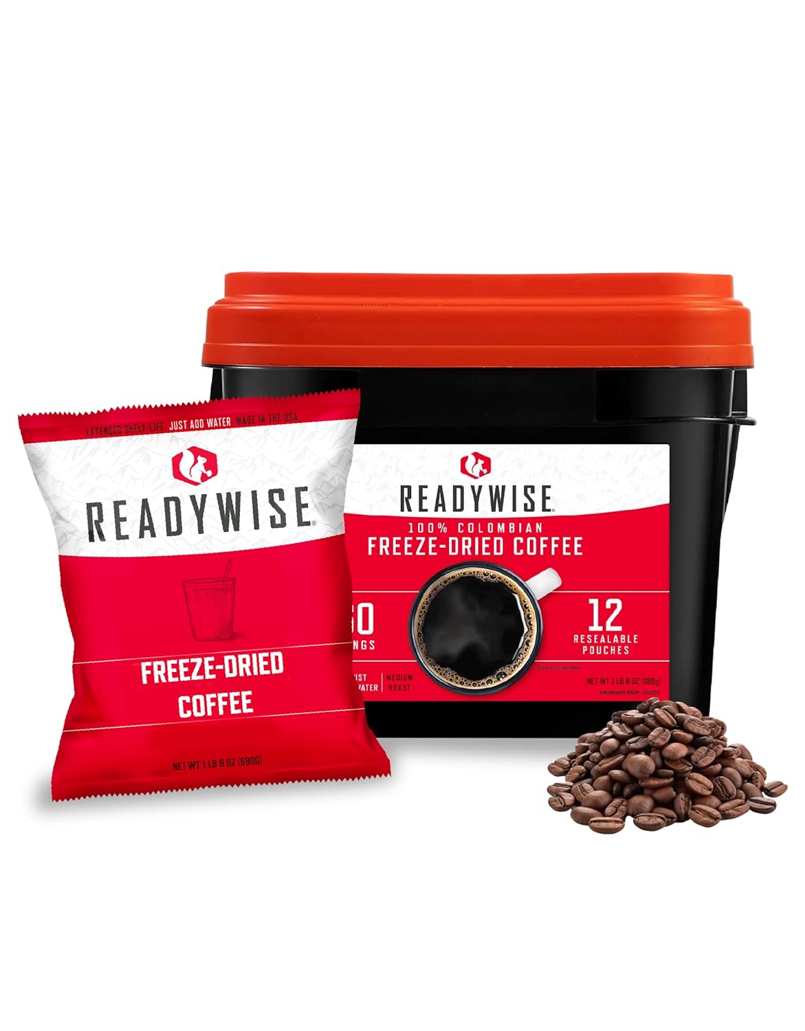 ReadyWise Emergency Food Supply - 360 Servings of Coffee