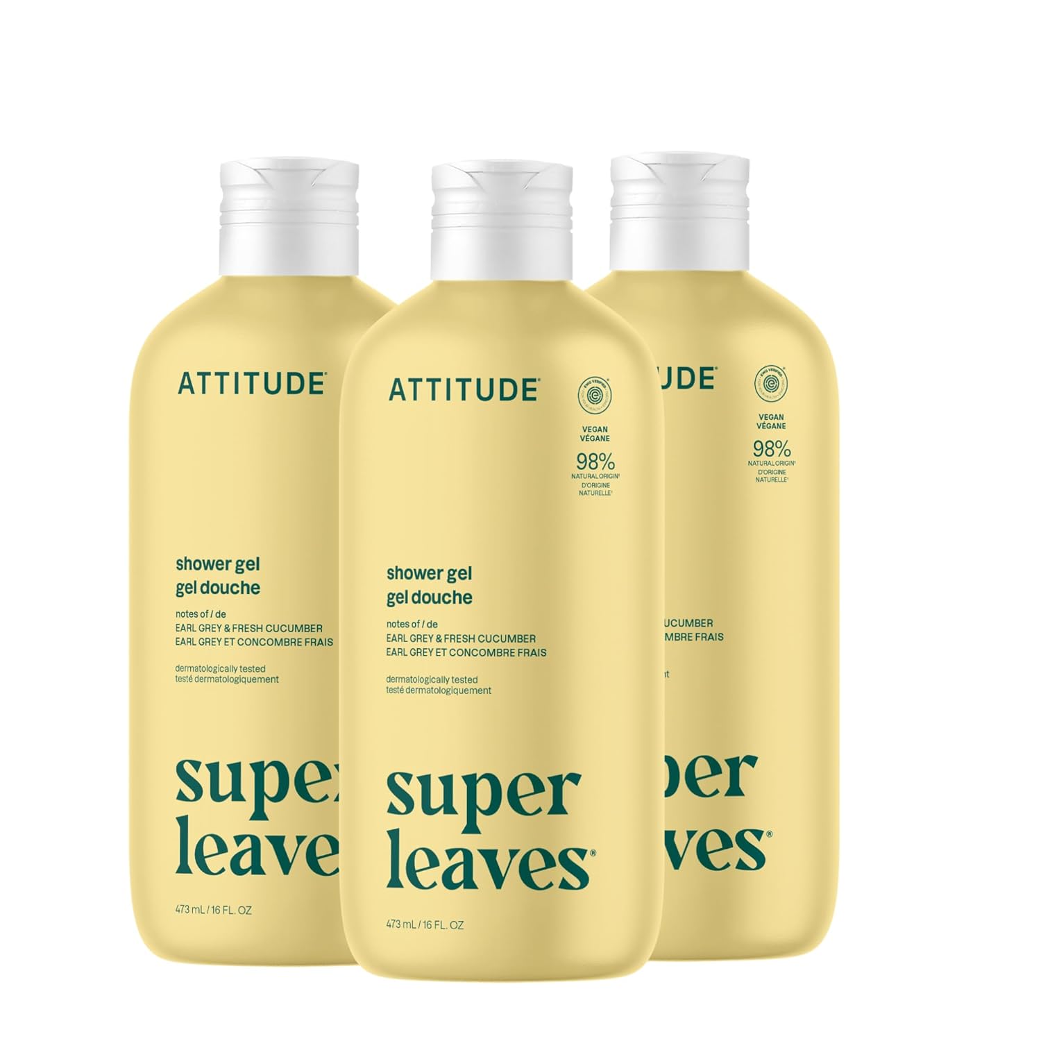 EWG Verified Body Wash with Earl Grey & Fresh Cucumber Scent