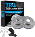 Front Brake Pad & Rotor Kit Compatible with 2005-2006 Chevy Equinox