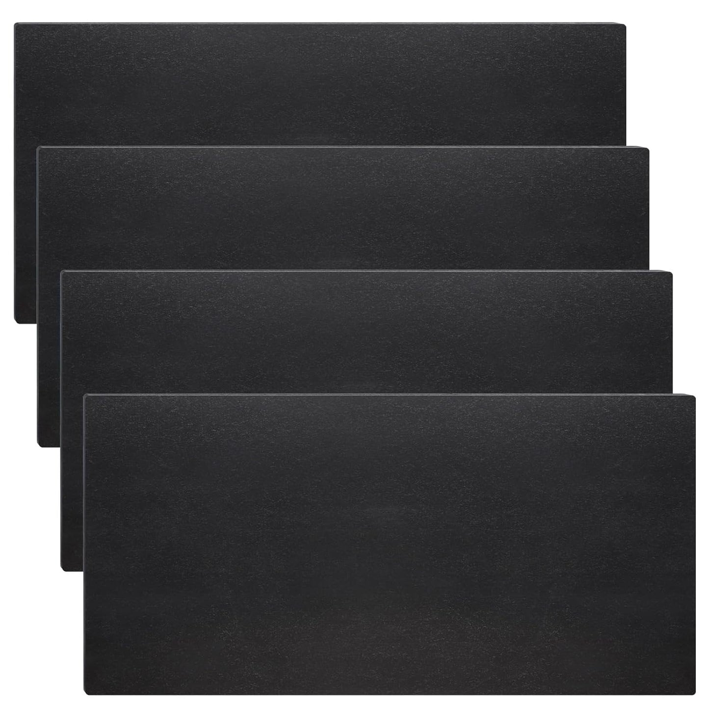 Rocaris 4 Pcs 6 X 12 X 1/4 Inch A36 Steel Plate for Construction