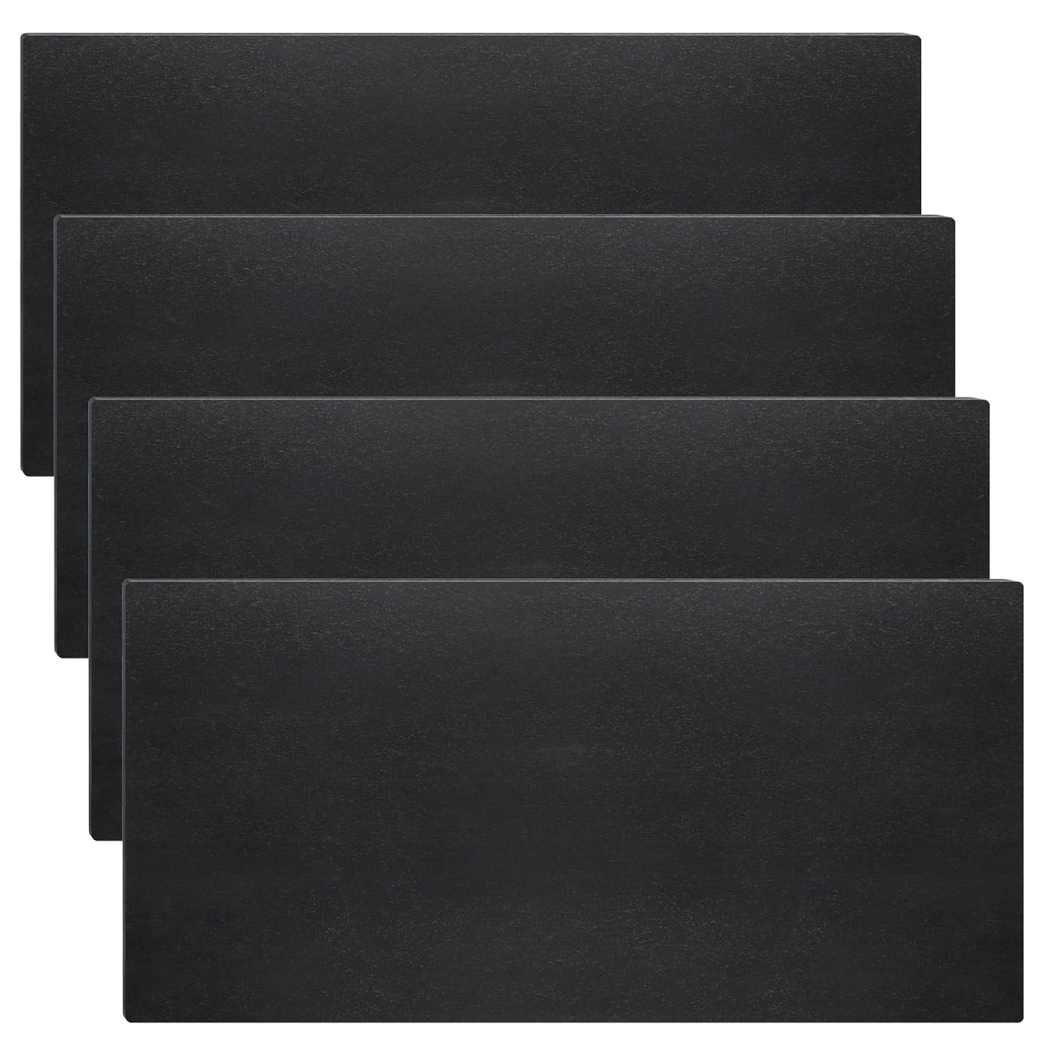 Rocaris 4 Pcs 6 X 12 X 1/4 Inch A36 Steel Plate for Construction