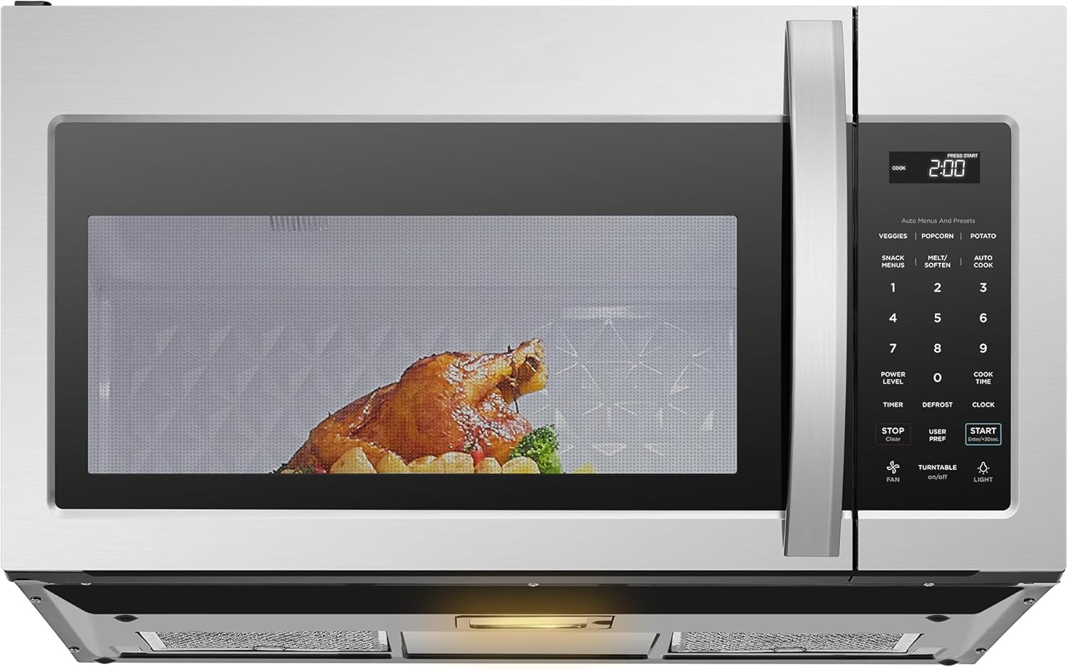 Midea Smart Over-the-Range Microwave - Effortless Cooking!