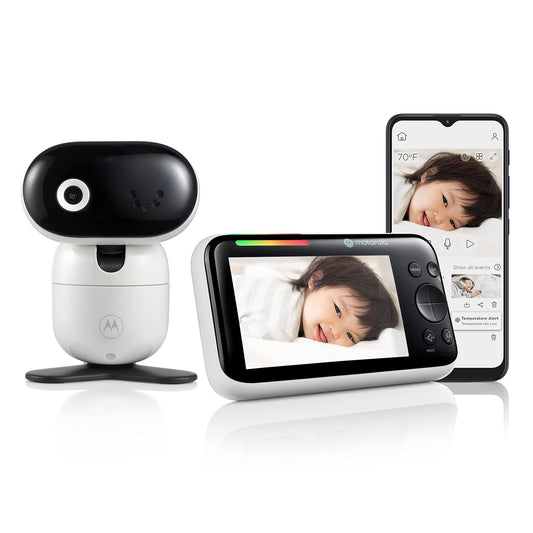 Motorola HD WiFi Baby Monitor - 1080p Video, 1000ft Range, Smart Nursery App