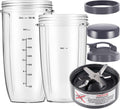 6-pieces Blender Replacement Parts for 600W & Pro 900W - Durable Cups