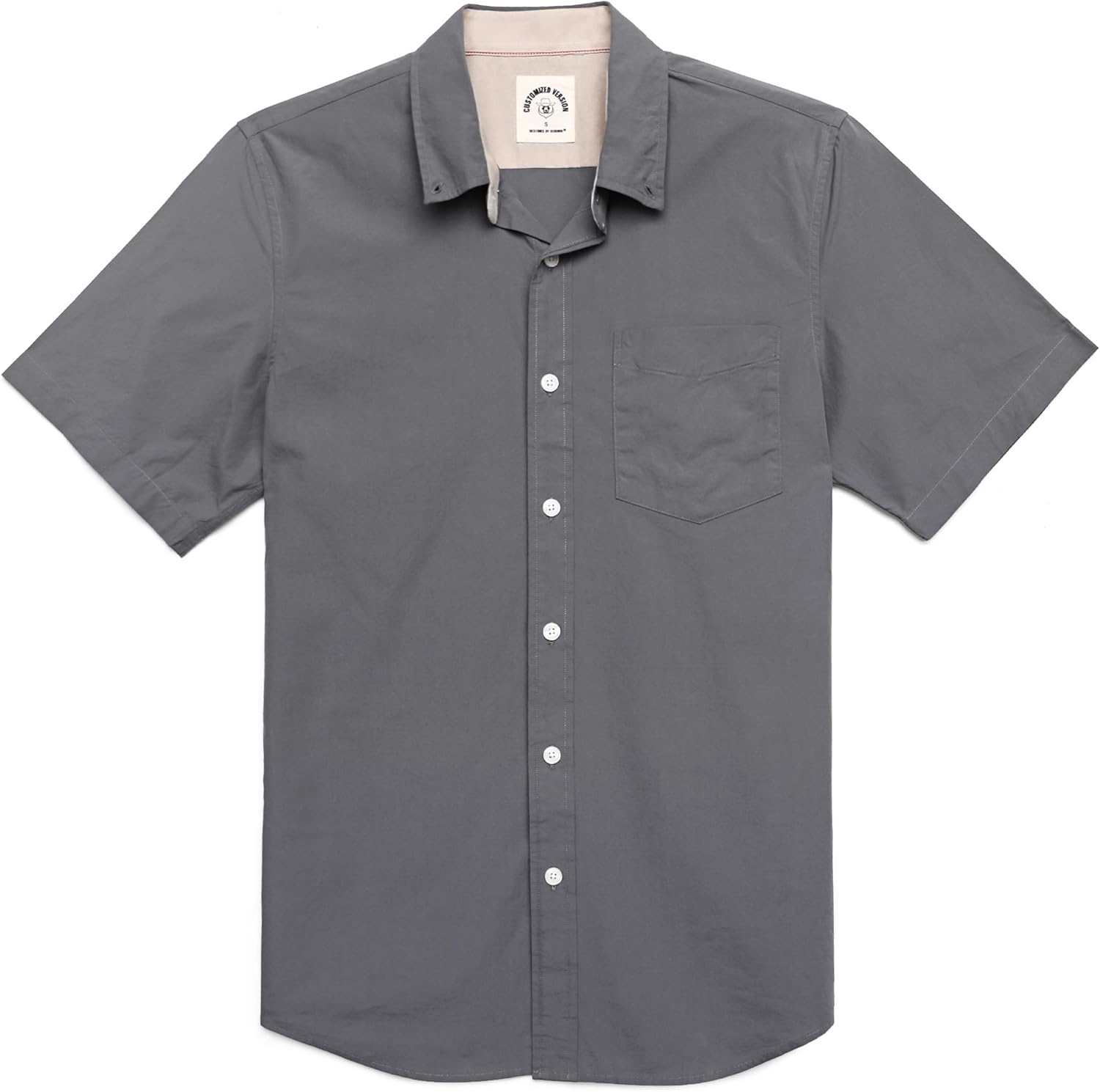 Dubinik Mens Short Sleeve Button Down Shirts for Every Occasion