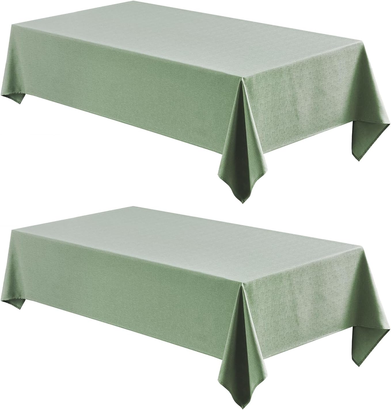 Rectangle Tablecloth 60x104 inch, Water Resistant & Wrinkle Free