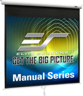 Elite Screens Manual 99-inch Pull Down Projection Screen Review