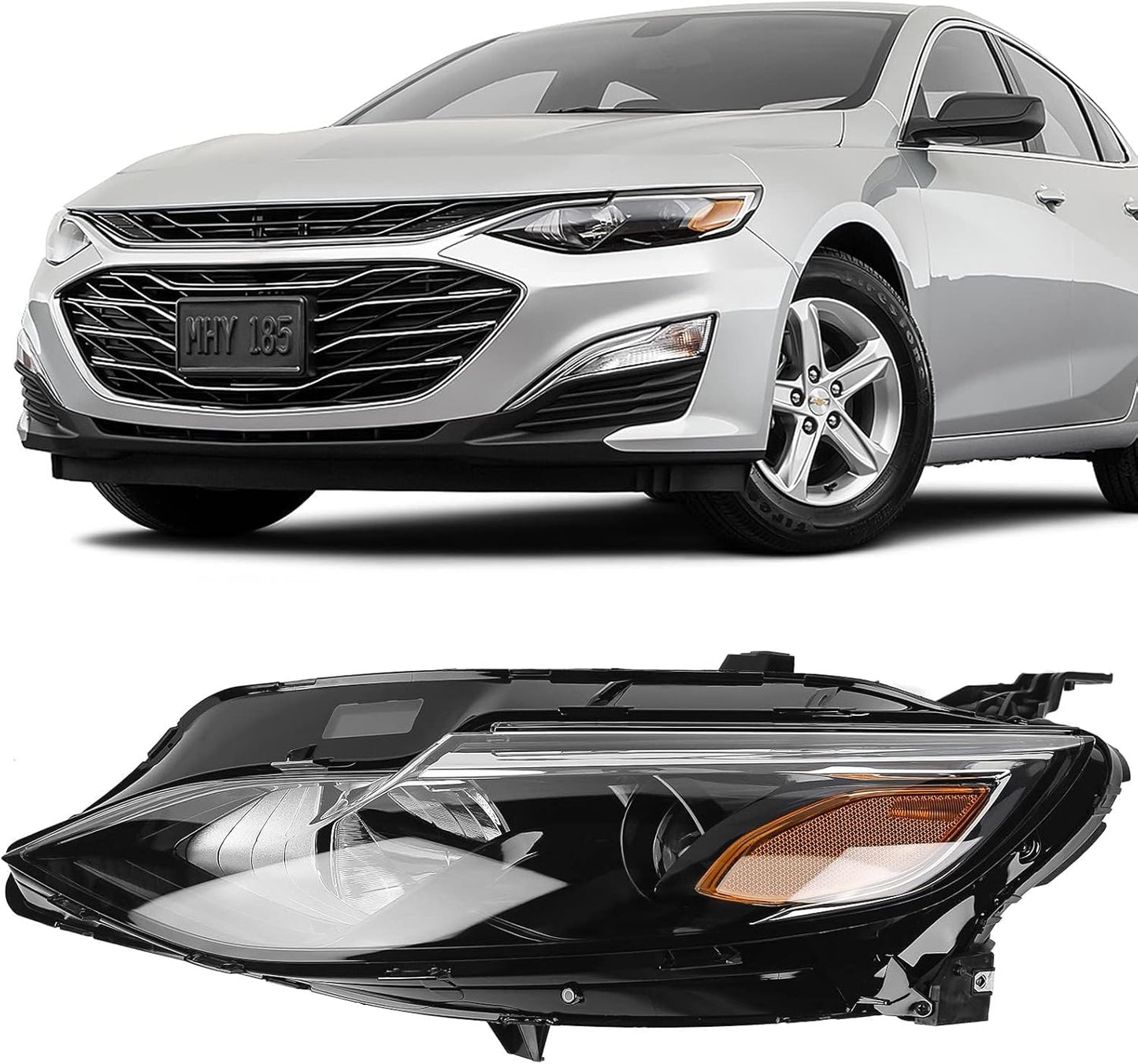 FIONE Chevy Malibu Headlight Assembly Replacement 2019-2022