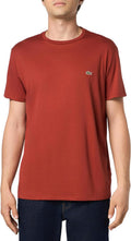 Lacoste Men's Pima Jersey Crew Neck Tee - Soft Premium Cotton