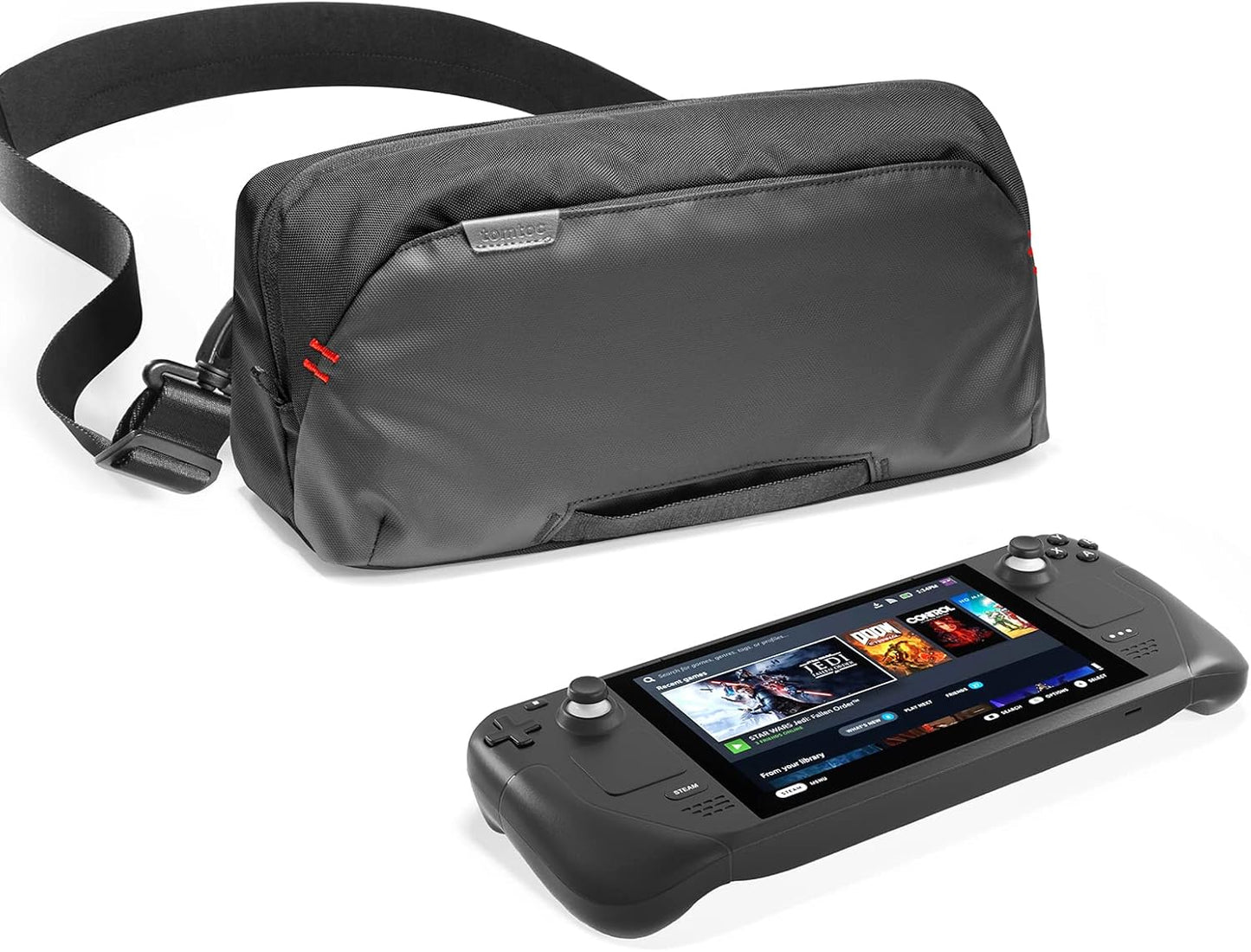 tomtoc Carrying Case for Steam Deck and Nintendo Switch Travel