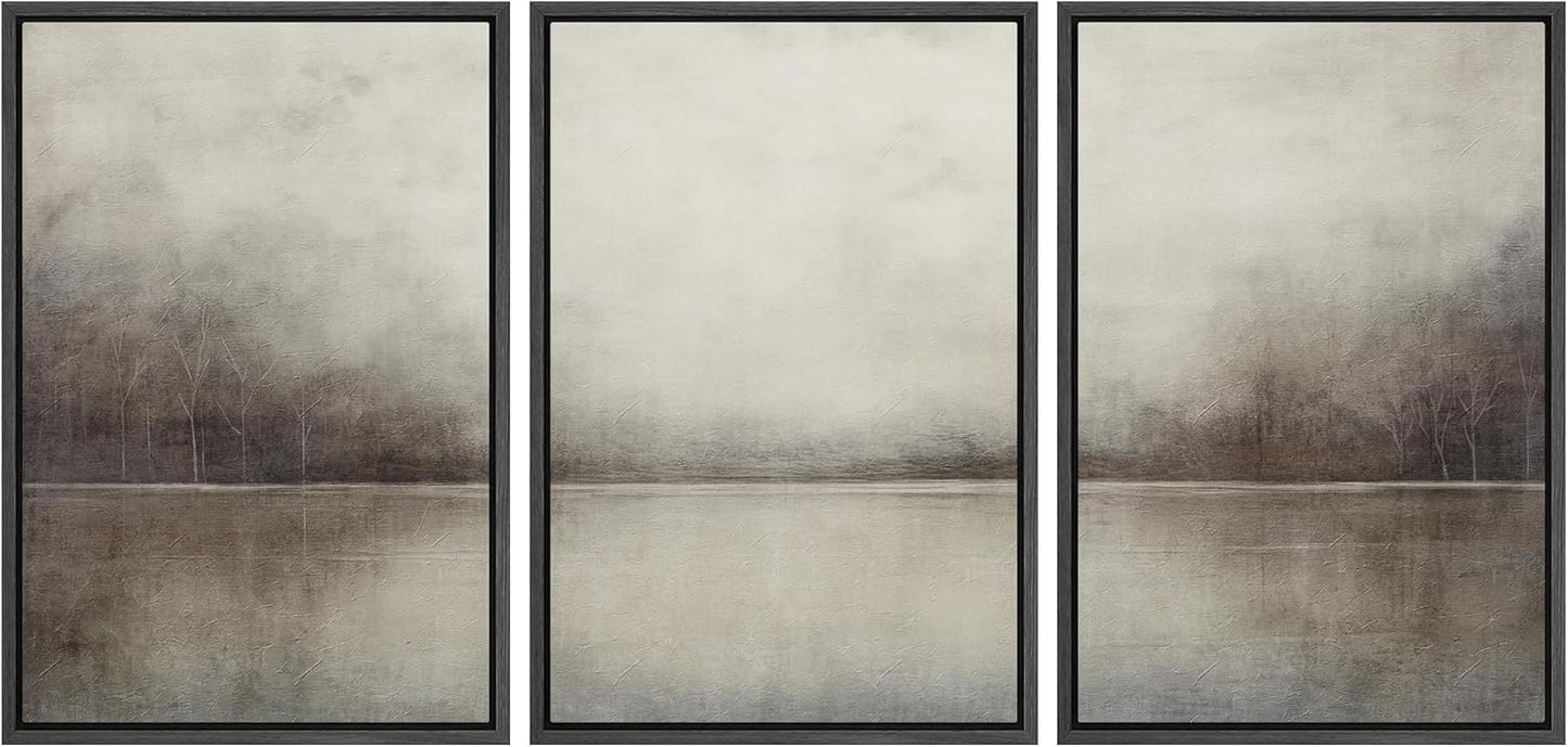 MUDECOR Framed Canvas Print Wall Art Set for Modern Decor