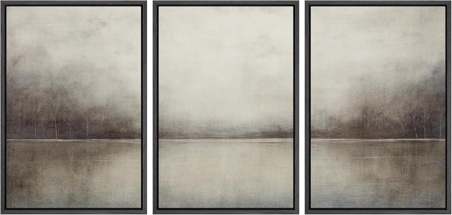MUDECOR Framed Canvas Print Wall Art Set for Modern Decor