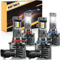 9005 9006 LED Bulbs Combo 60000LM 6500K - Brighter Backup Fog Lights