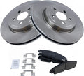 TRQ Brake Pad and Rotor Kit for Chrysler 300 and Dodge Models
