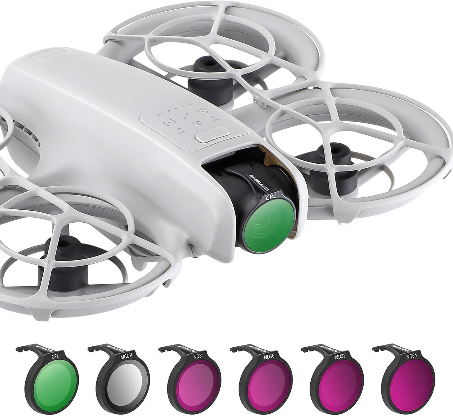 Sunnylife Lens Filter Set for DJI NEO - 6-Pack ND Filters