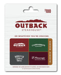 Outback Steakhouse Multibrand Restaurant Gift Card $100 Value