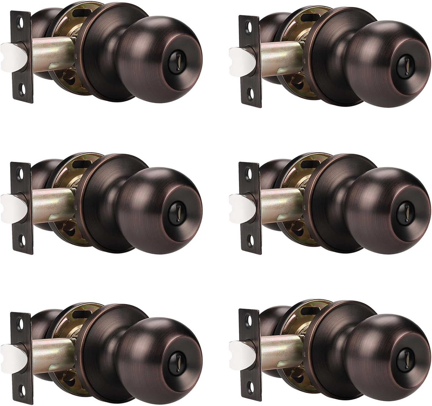 Probrico Oil Rubbed Bronze Door Knobs for Stylish Interiors