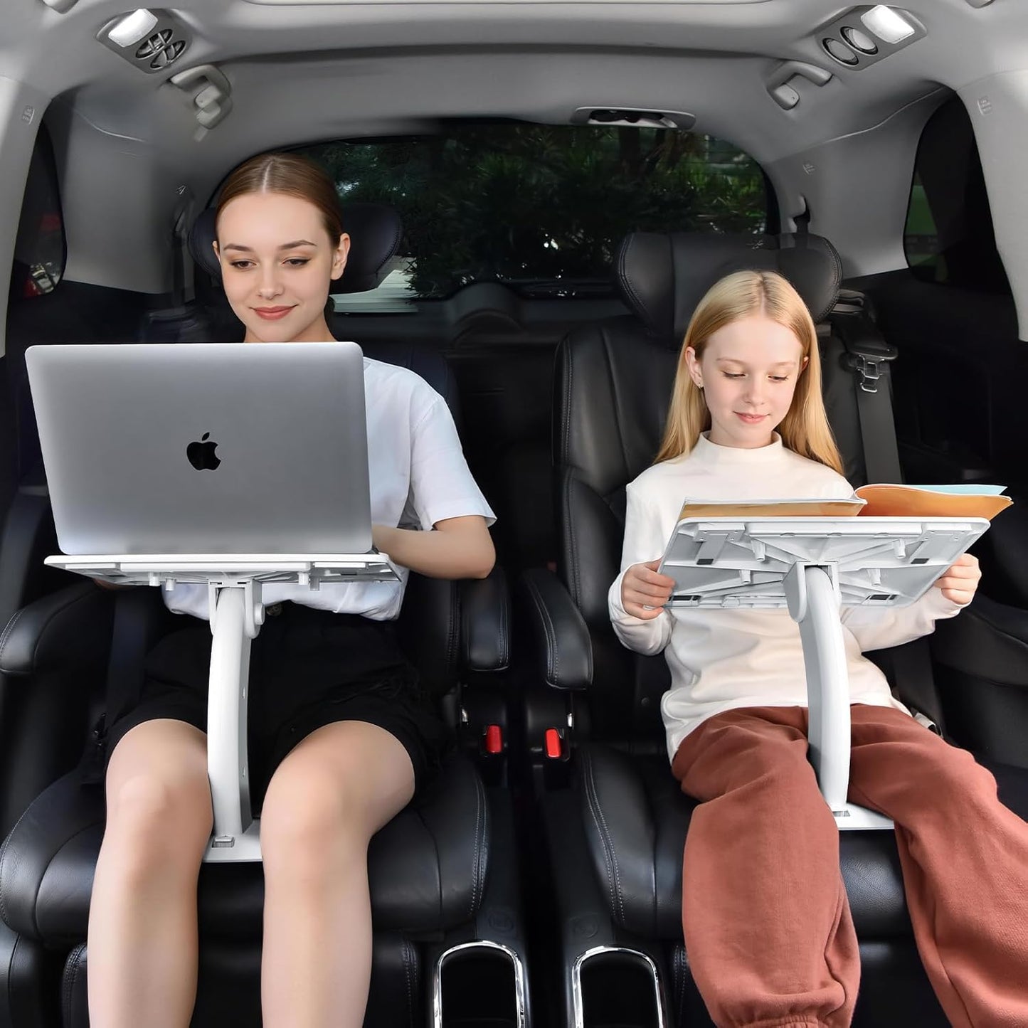 Adjustable Car Seat Tray Table for Kids and Adults Travel