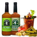 SPOOKY Bloody Mary Mix Variety Pack - Dill Pickle & Green Olive - 2