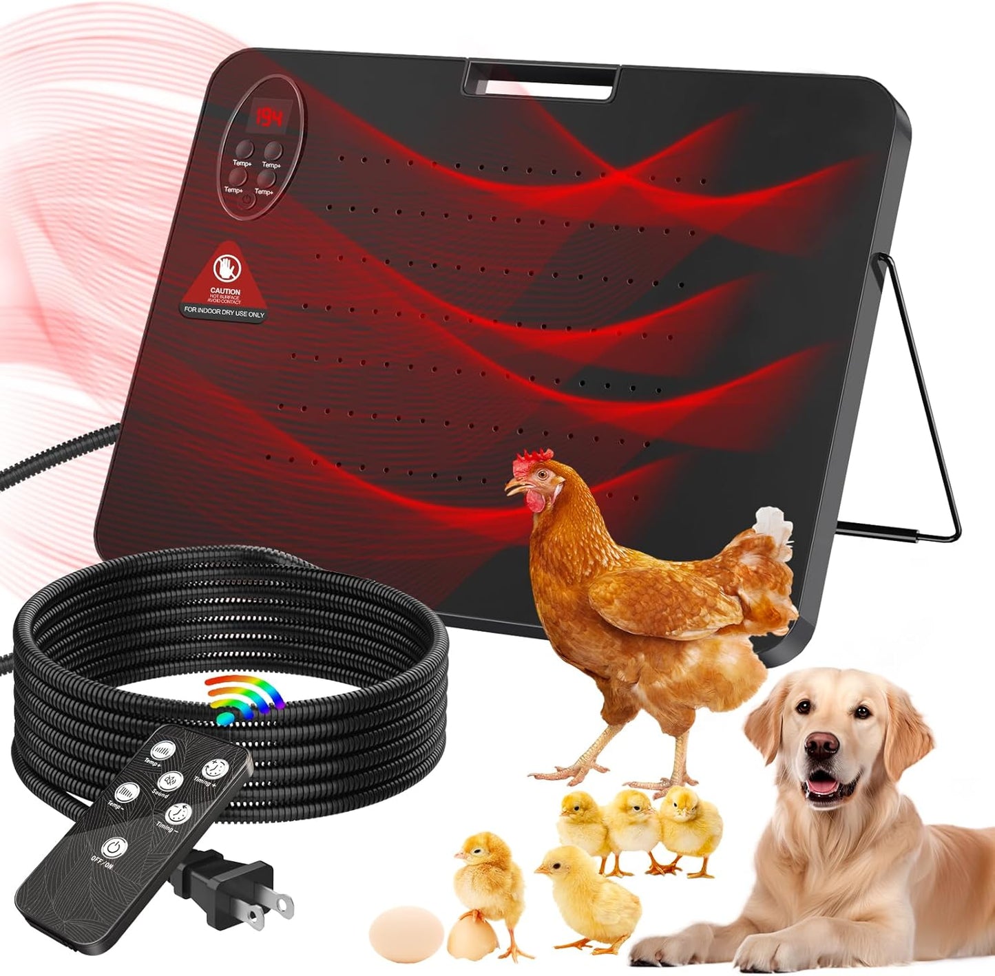 Upgraded Chicken Coop Heater for Safe and Efficient Heating
