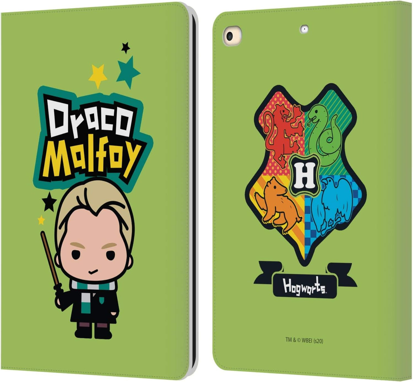 Harry Potter Draco Malfoy Leather Wallet Case for iPad 9.7