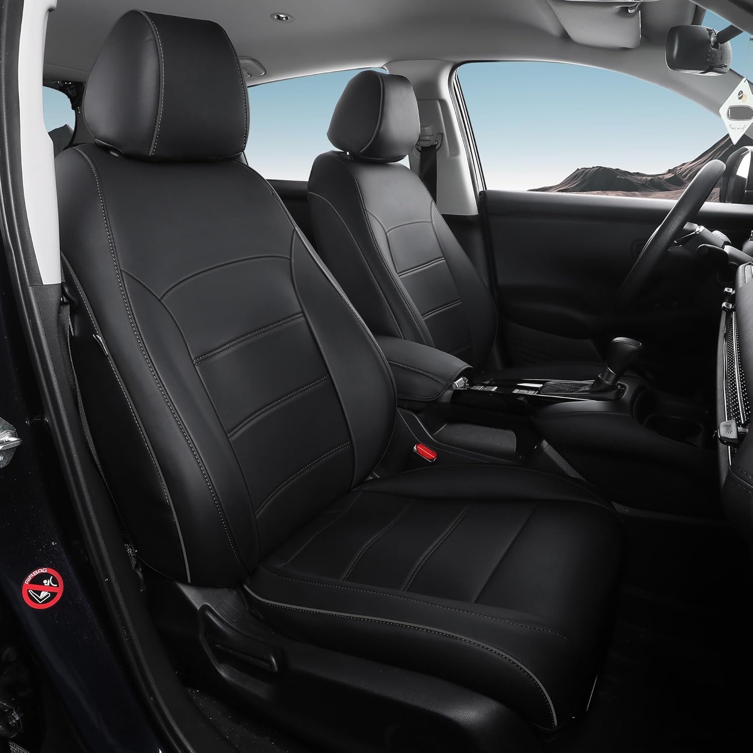 HRV Seat Covers for Honda HRV EX, EX-L & LX 2016-2022 - Black