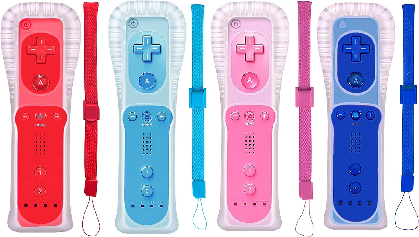 PGYFDAL Classic Remote Controller 4 Pack for Wii and Wii U