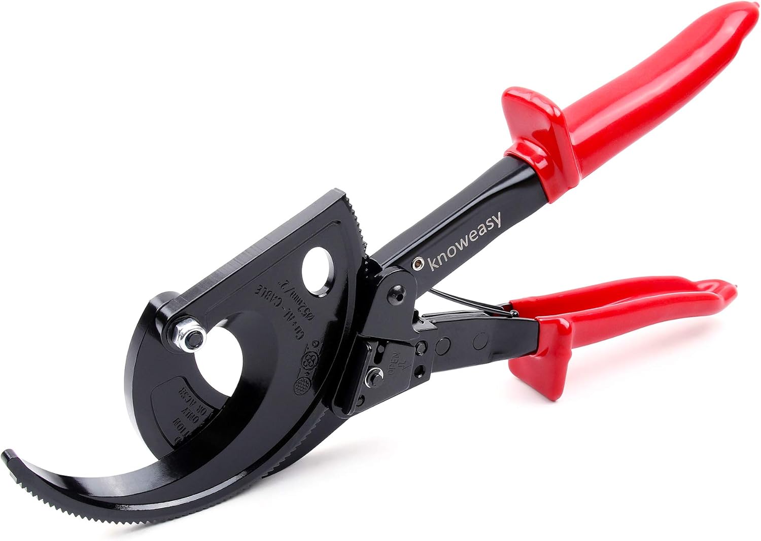 Knoweasy Cable Cutter for Aluminum and Multi-core Cables Up to 400mm2