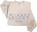 Personalized Grandma Sweatshirt with Kids' Names