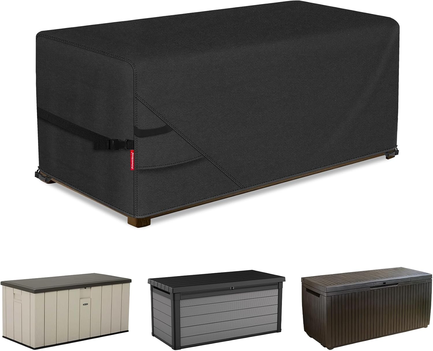 Porch Shield Patio Deck Box Storage Cover for 130-150 Gallon