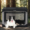 Lesure Soft Collapsible Dog Crate 36 in - Portable Travel Crate