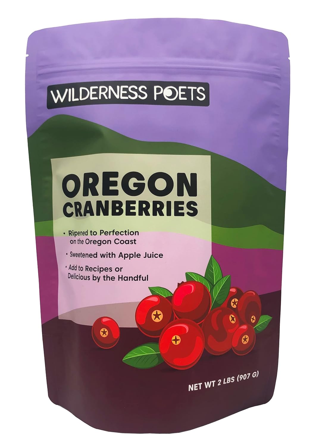 Oregon Cranberries by Wilderness Poets - Sweetened with Apples
