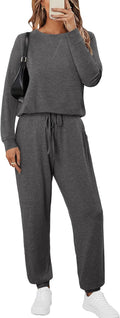 KISSMODA Women 2 Piece Outfits Lounge Sets - Cozy Everyday Sweatsuit