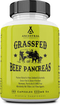Grass Fed Beef Pancreas Supplement 500mg - Pancreatic & Digestive