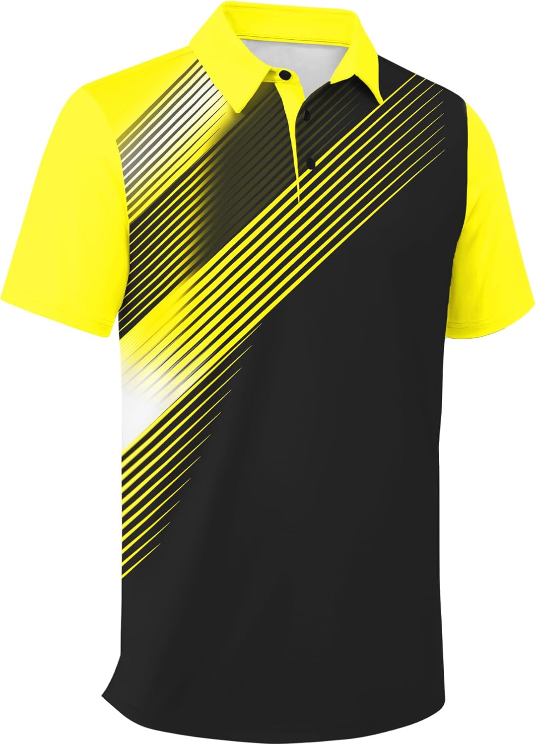 ZITY Men's Golf Shirts Short Sleeve Moisture Wicking Performance