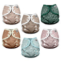 Mama Koala Reusable Adjustable Cloth Diaper Cover Size S - Double