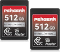 Pergear 512GB CFexpress 4.0 Type A Memory Card (2-Pack) - Fast 8K