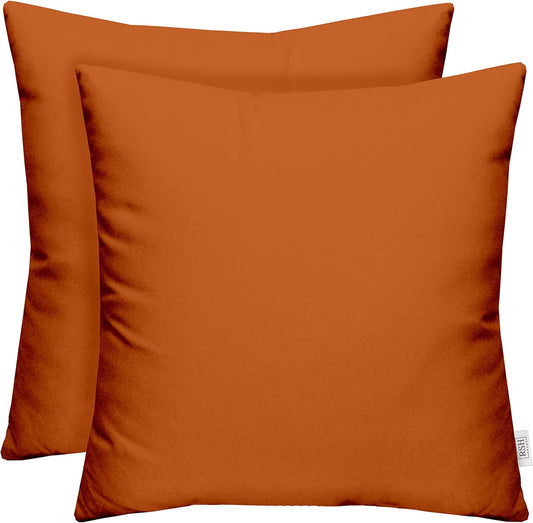 Sunbrella Square Outdoor Throw Pillows Set of 2 | 17in x 17in
