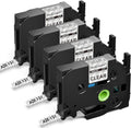Clear 12mm Laminated Label Tape for Brother PT-D210