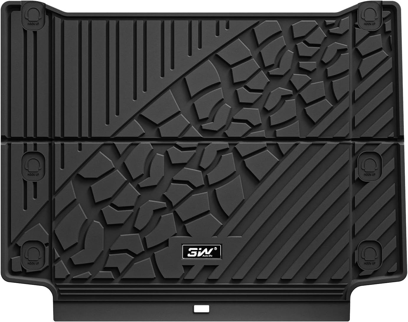 3W Cargo Liner Custom Fit for Jeep Wrangler 4XE 2021-2025