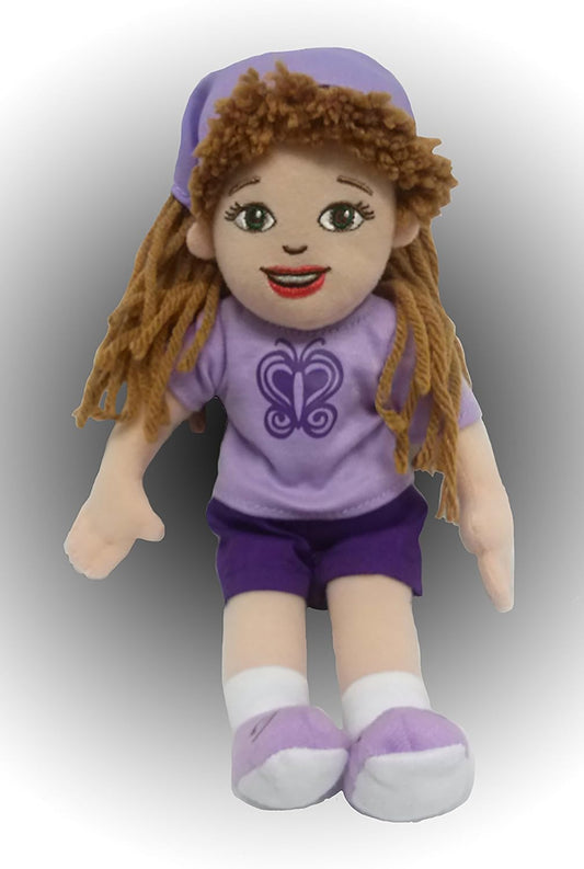Maya Plush Doll - Eco-Friendly Cuddly Companion