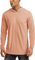 Men's Hooded UPF 50+ Sun Protection T Shirts Long Sleeve