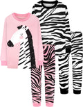 DAUGHTER QUEEN Girls 4 Pieces Cotton Pajamas Size 18 (Style JLSD)