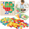 Montessori Tangram Educational Geometric Shapes Puzzle Toys - Creative