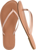 CUSHIONAIRE Cora Flip Flops for Women - Comfortable Vacation Sandals