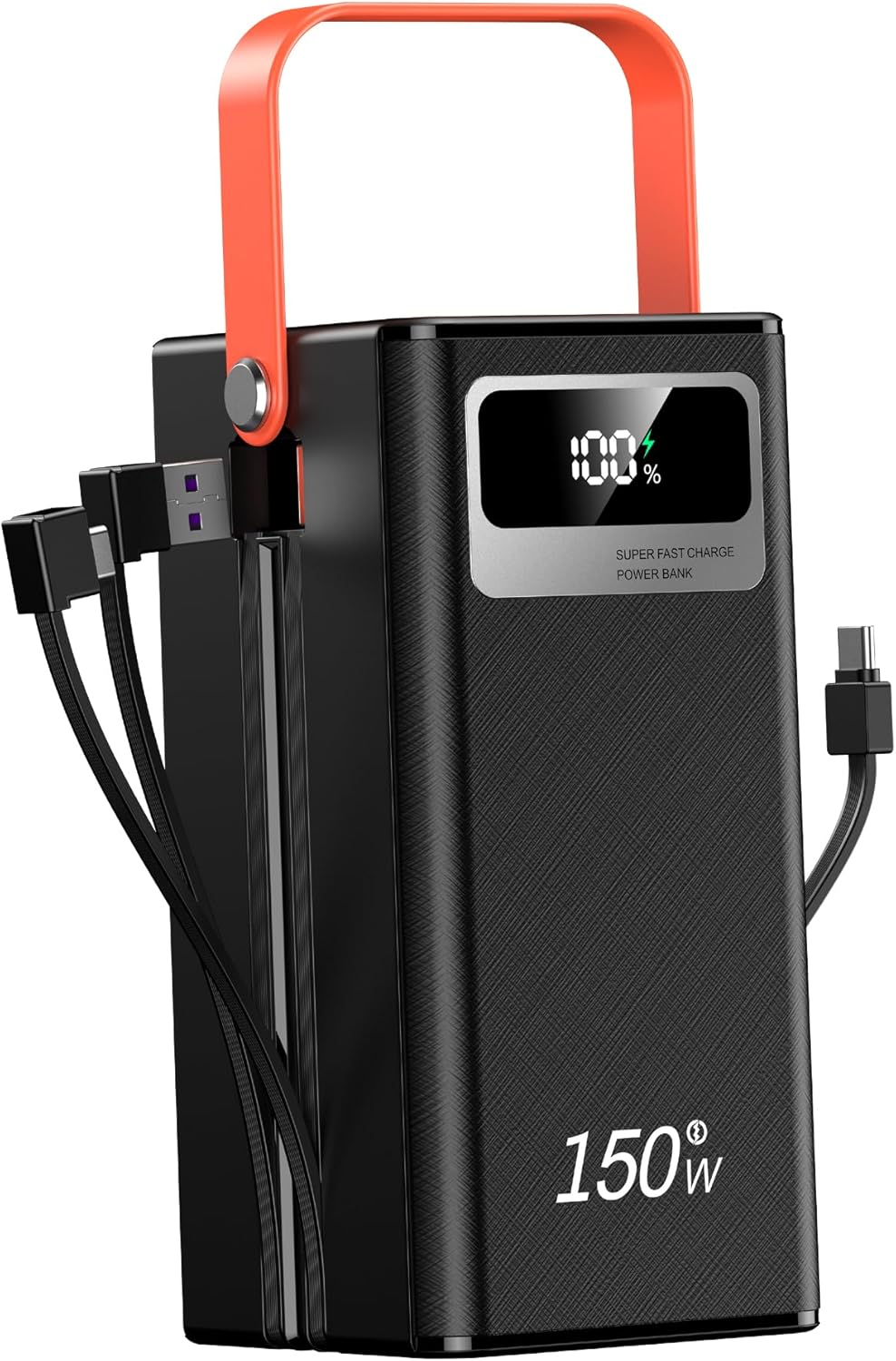 100000mAh Power Bank with Fast Charging and LED Light Feature