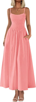 PRETTYGARDEN Women's Summer Smocked Maxi Dress for Special Occasions