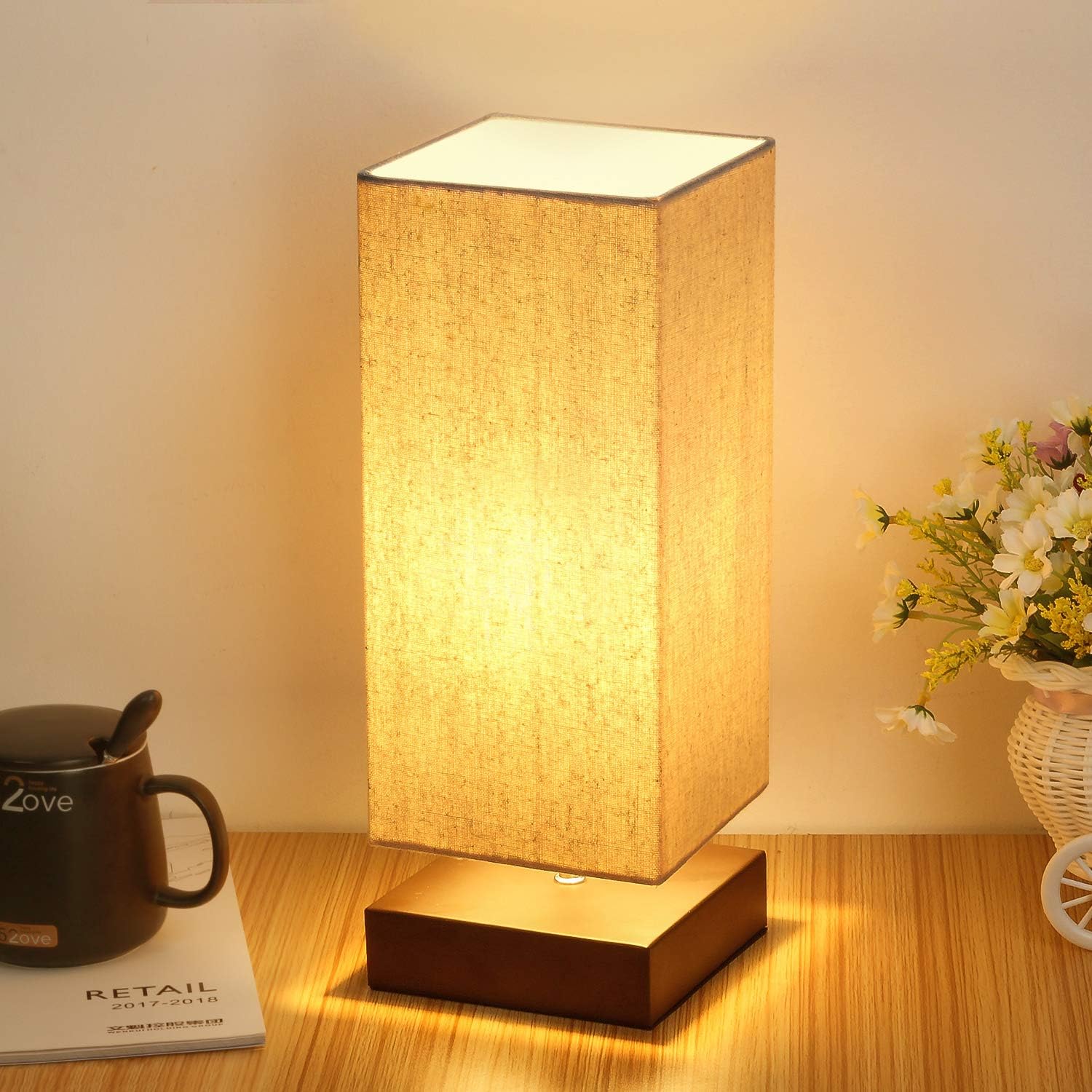 3-Way Dimmable Touch Lamp: Modern Elegance